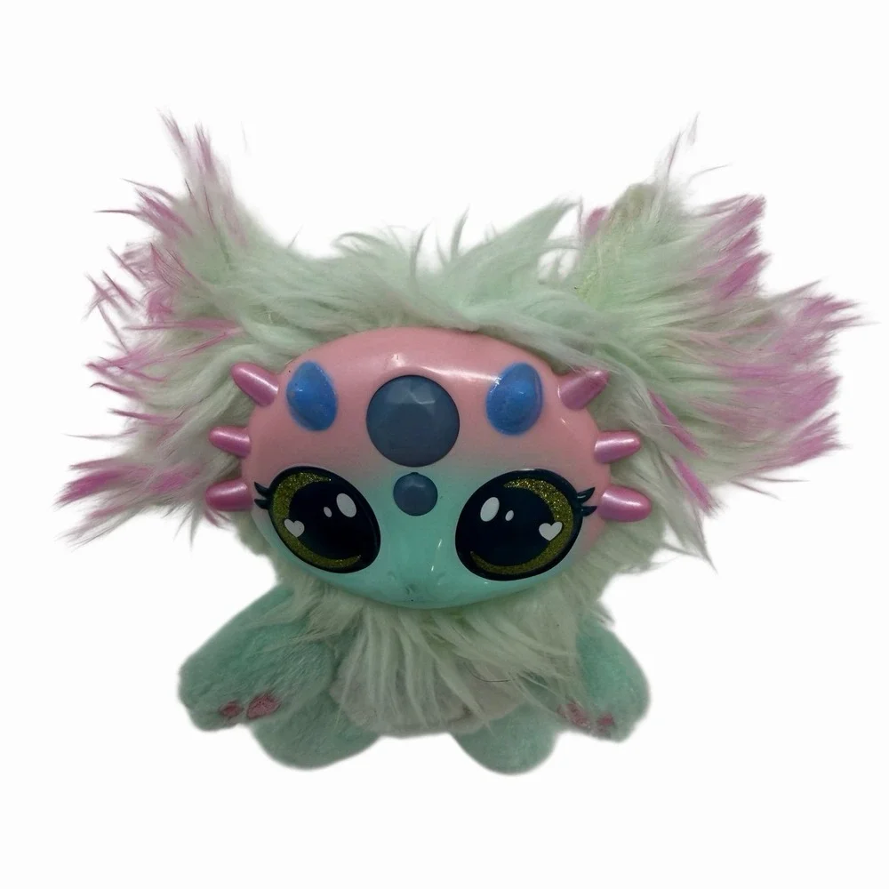 Magic Mixies Mixlings Teal‎ Pink Alien Plush Moon Belly 6.5 Inch Moose Toys 2022